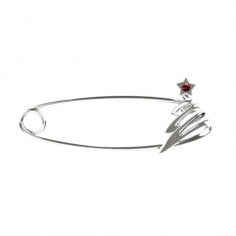 Брошь-булавка Новогодняя